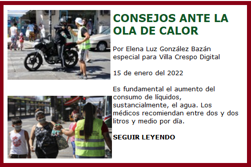 CONSEJOS OLA DE CALOR